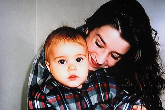 Justin e sua mãe, Pattie Mallette 
