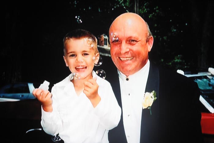 Justin Bieber e seu avô