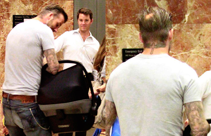 David Beckham está ficando careca - Grosby