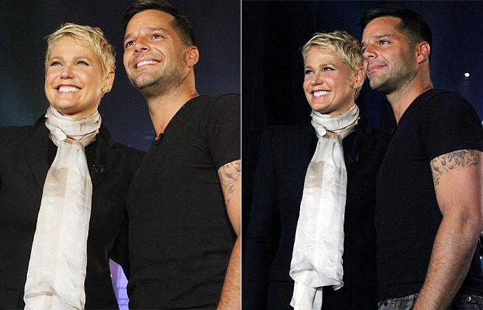 Xuxa entrevista Ricky Martin