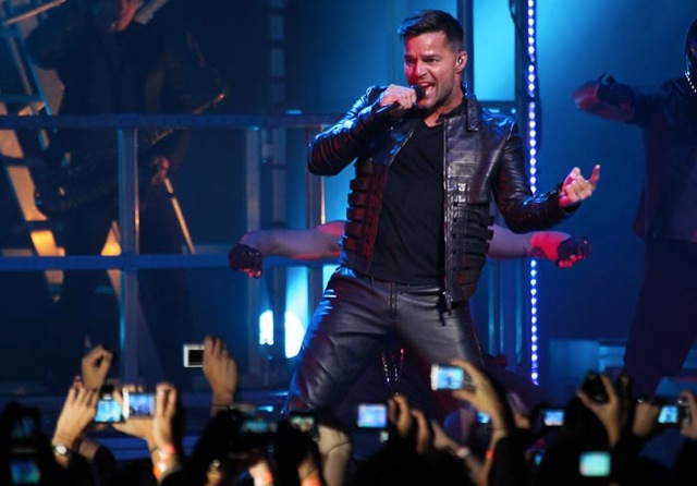 Ricky Martin mostra seu show de Música, Alma e Sexo em São Paulo.Álbum de Fotos!