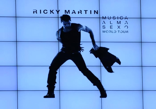 Ricky Martin mostra seu show de Música, Alma e Sexo em São Paulo.Álbum de Fotos!