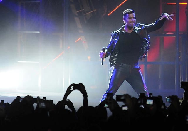 Ricky Martin mostra seu show de Música, Alma e Sexo em São Paulo.Álbum de Fotos!