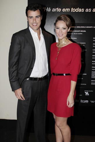 Paola de Oliveira e Joaquim Lopes