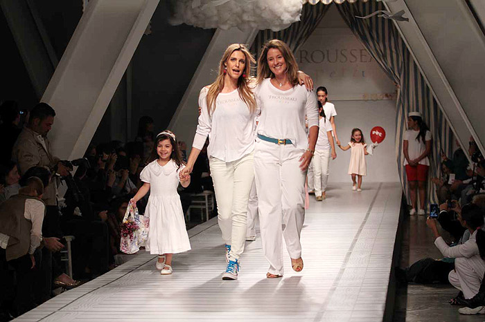 Famosos no 13º Sony Fashion Weekend Kids, em SP