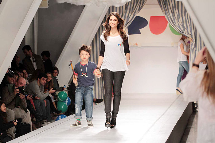 Famosos no 13º Sony Fashion Weekend Kids, em SP