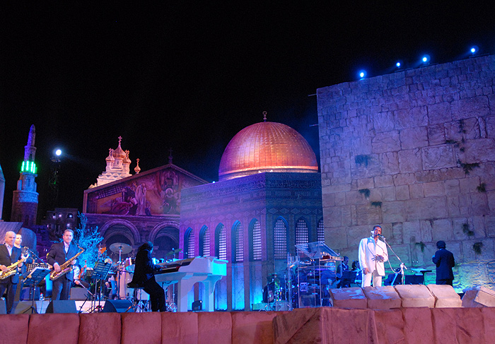 Show de Roberto Carlos, em Jerusalém