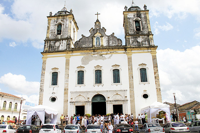 Comemoração foi realizado em uma igreja em Salvador. 