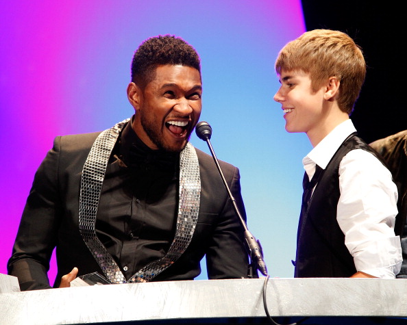 Justin Bieber  e Usher