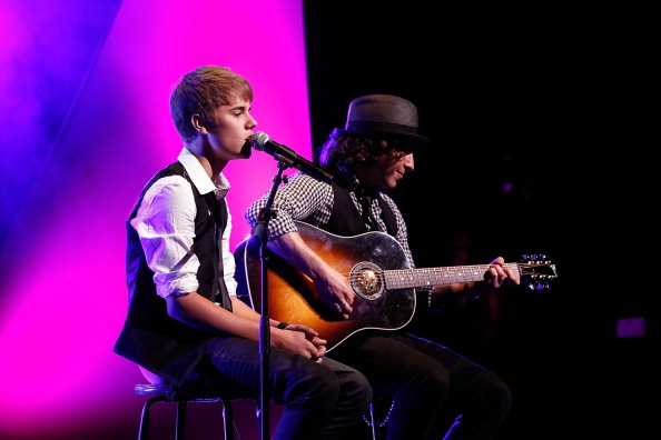 Justin Bieber e guitarrista Dan Kanter