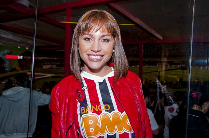 Maria no Estádio do Morumbi - Divulgação/Leonardo Hirai 