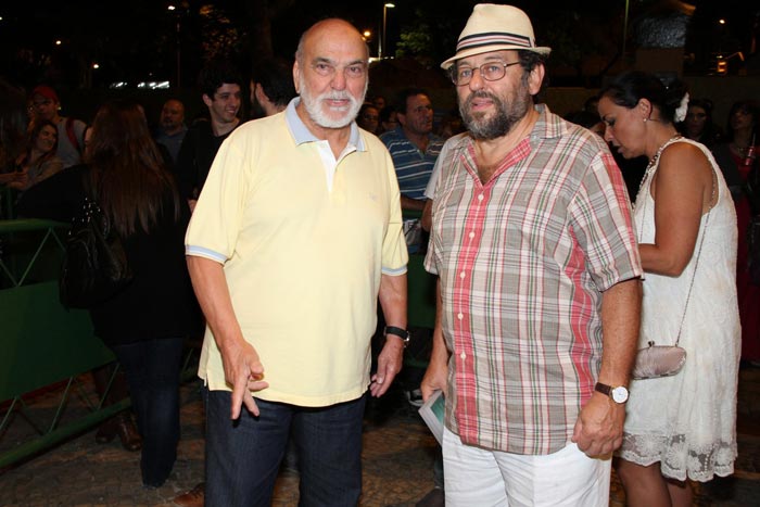 Lima Duarte e o diretor Alain Fresnot