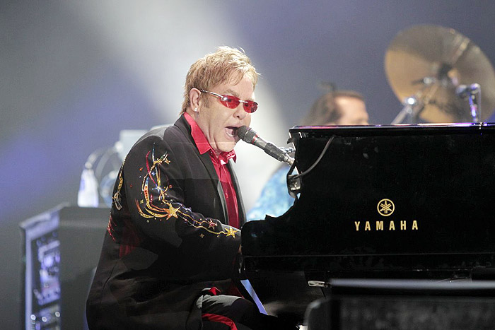 Elton John emociona público do Rock in Rio