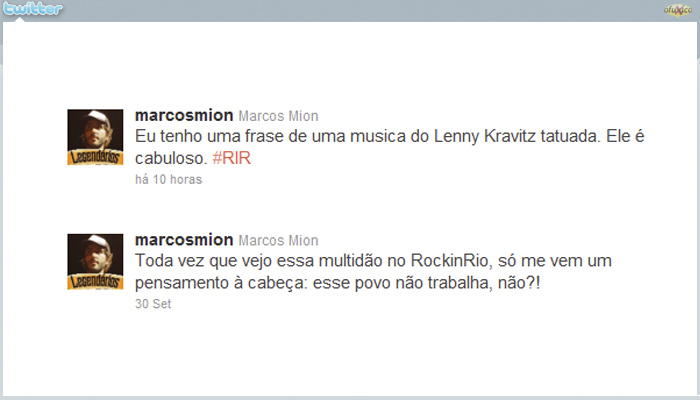 Marcos Mion: “tenho uma frase de uma música do Lenny Kravitz tatuada” - Ag.News/Reprodução