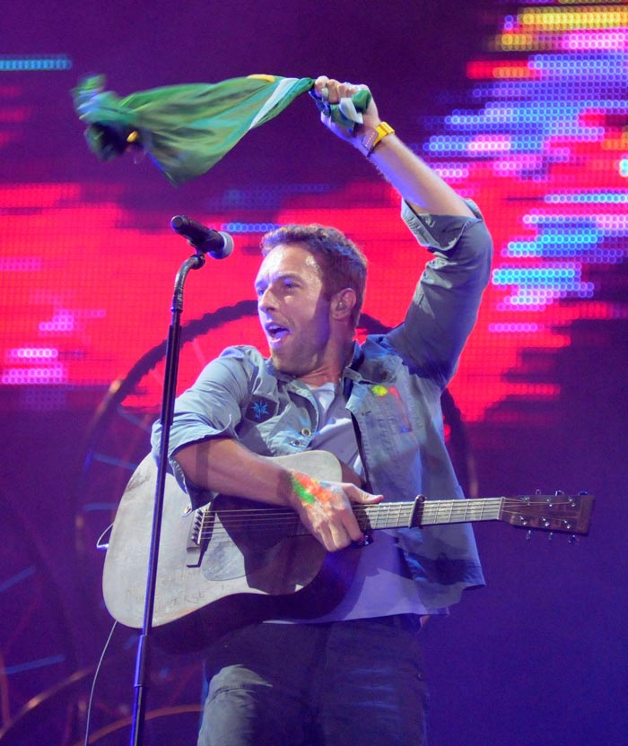 Coldplay no Rock in Rio O Fuxico