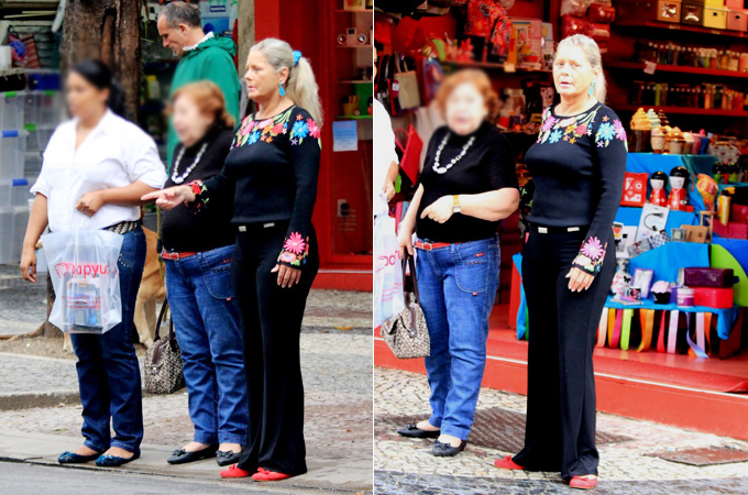  Vera Fischer é flagrada fazendo compras no bairro do Leblon - Ag.News