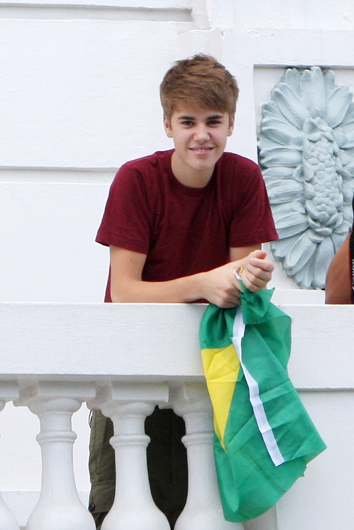 Justin Bieber fez a alegria dos fãs