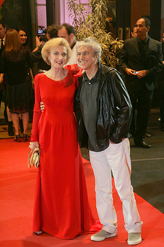 Paola Oliveira e Taís Araújo na festa de abertura do Festival de Cinema do Rio.