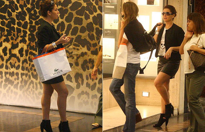 Giovanna Antonelli faz compras em shopping no Rio