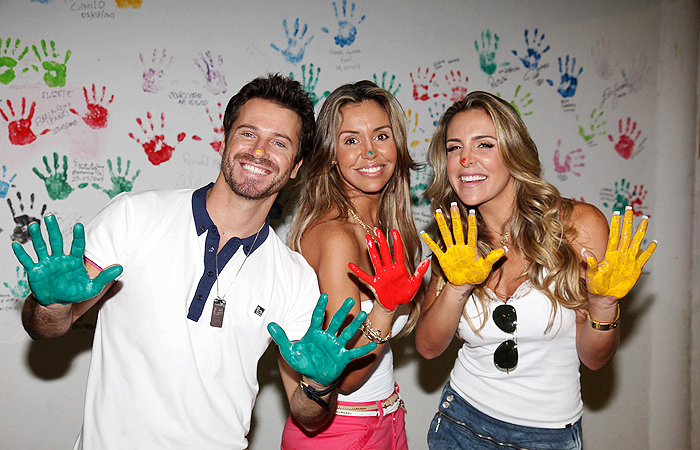 Joana Machado e ex-participantes da Fazenda se encontram em evento beneficente - Manuela Scarpa/APhotos