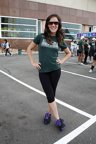 Adriana Birolli participa de corrida em São Paulo