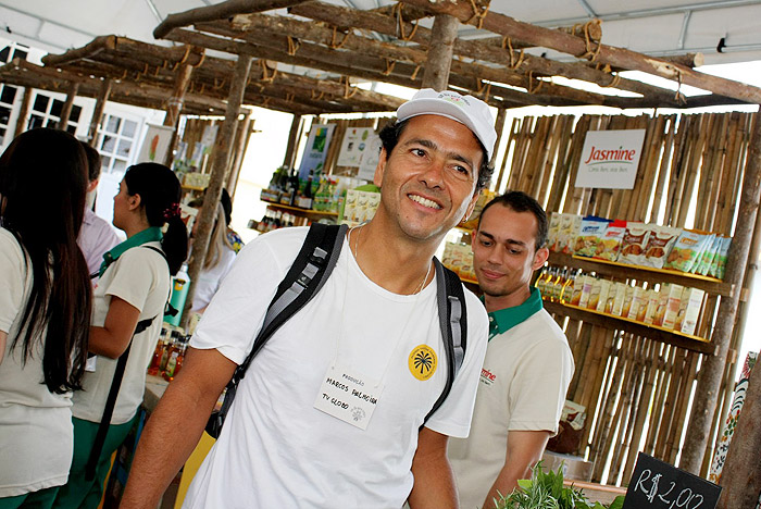 Marcos Palmeira abre evento orgânico realizado no Rio de Janeiro