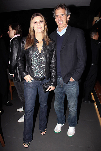 Fabiana Scaranzi e o marido, Alvaro Etchenique