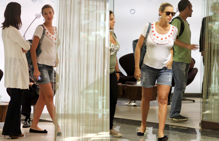 Luana Piovani vai à SPA dentro de  shopping carioca - Ag.News
