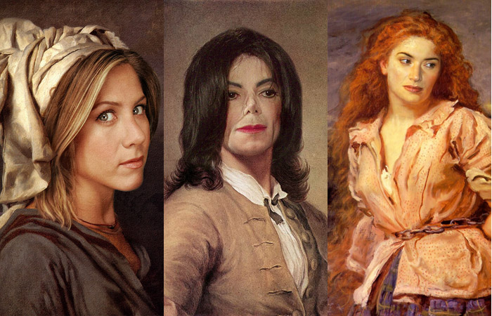 Artista digital coloca rosto de Angelina Jolie na Mona Lisa