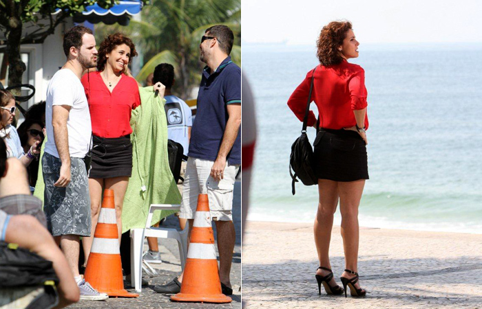 Giovanna Antonelli e Fernanda Souza gravam cenas de Aquele Beijo - Ag.News