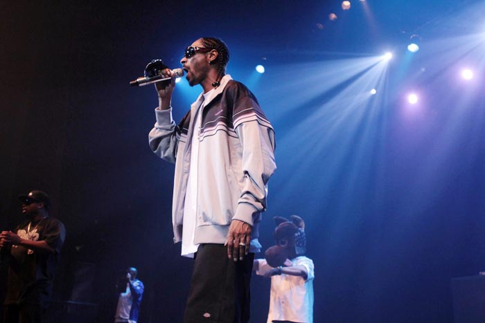 Snoop Dog se apresenta no Vivo Rio, na capital fluminense