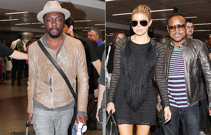 Fergie e Black Eyed Peas desembarcam no Brasil para show no SWU