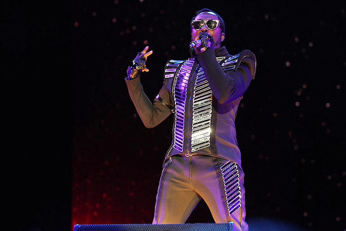 Black Eyed Peas encerrou o primeiro dia de show. 