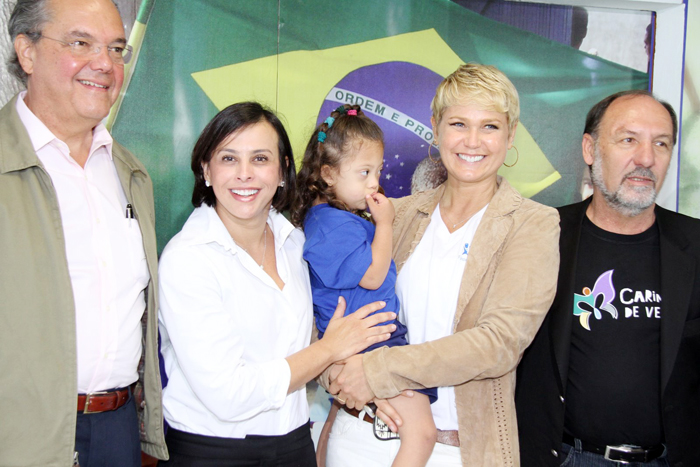 Xuxa posou para fotos