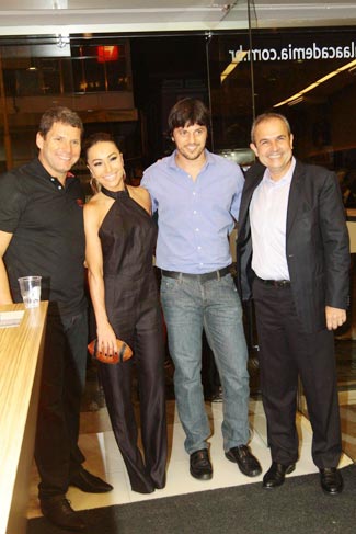 Alexandre Accioly, Sabrina Sato, Fábio Faria e Luiz Urquiza