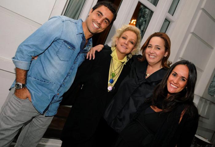 Ricardo-Pereira, Betty-Lago, Claudia Jimenez e Francisca Pinto