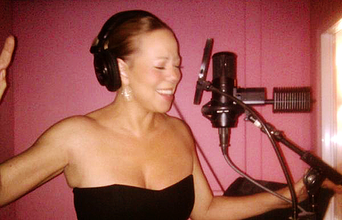 Mariah Carey volta aos estúdios e diz que é como “voltar a respirar” - Reprodução