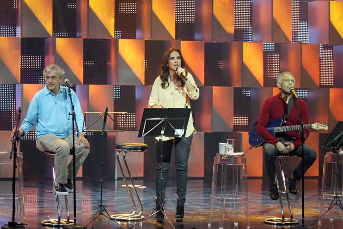 Veja como foi a gravação do especial da Globo com Ivete, Caetano e Gil 