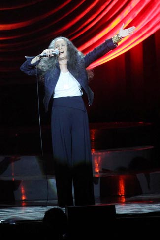 Maria Bethânia se apresentou em São Paulo