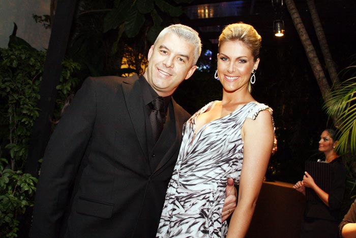 Ana Hickmann e o marido Alexandre Correa