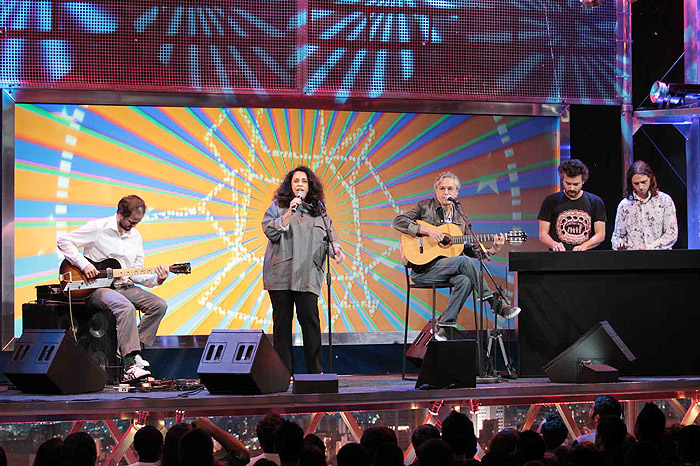 Caetano Velos e Gal Costa cantaram juntos