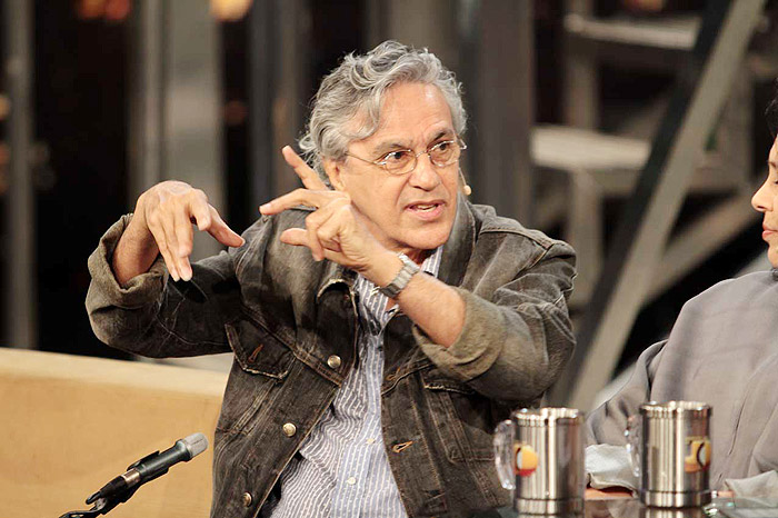 Caetano Veloso e Gal Costa gravaram o Programa do Jô