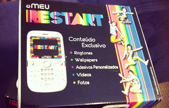 Restart lança aparelho celular - Reprodução