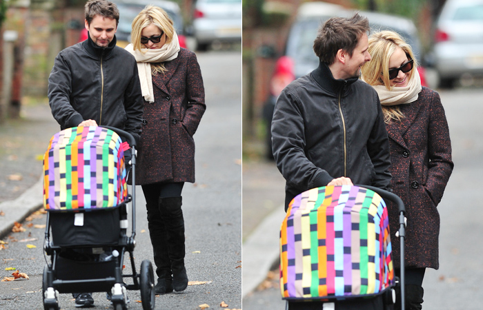 Kate Hudson faz passeio em família em tarde fria de Londres - Grosby-Group