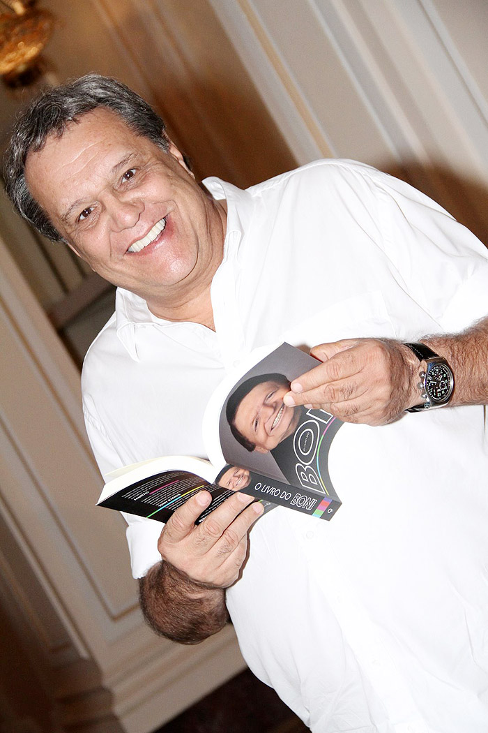 Lançamento  de O Livro do Boni no Copacabana Palace: Dennis Carvalho