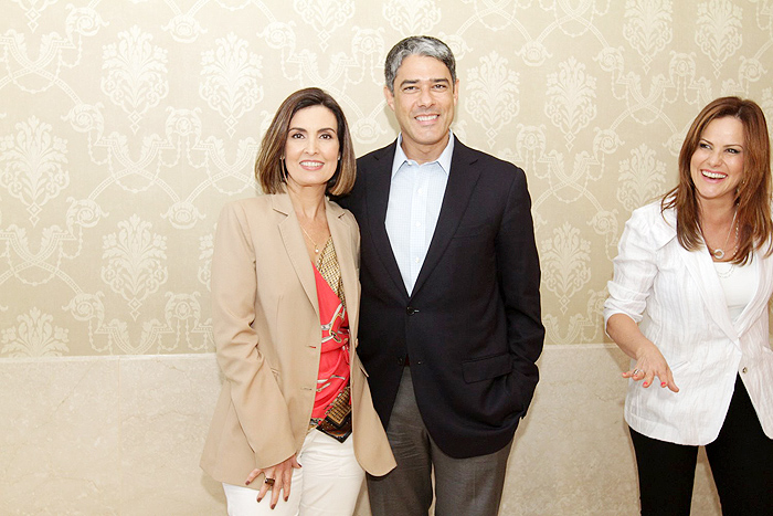 Fátima Bernardes e Willian Bonner.