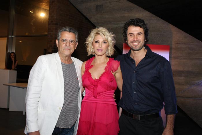 Marcos Paulo, Antonia Fontenelle e Eriberto Leão