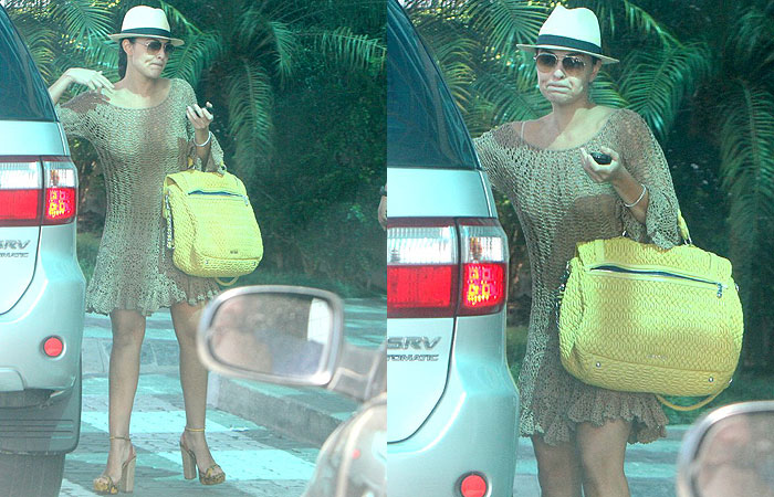 Juliana Paes esbanja estilo em tarde de compras no Rio