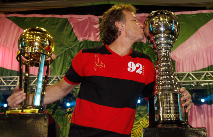 Marcello Novaes comemora os 30 anos do mundial do Flamengo Ofuxico