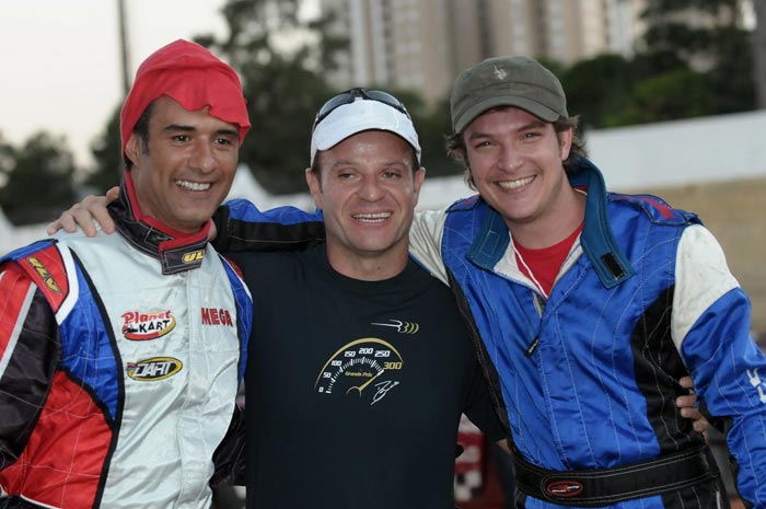 Marcos Pasquim, Rubinho  e Paulo Nigro